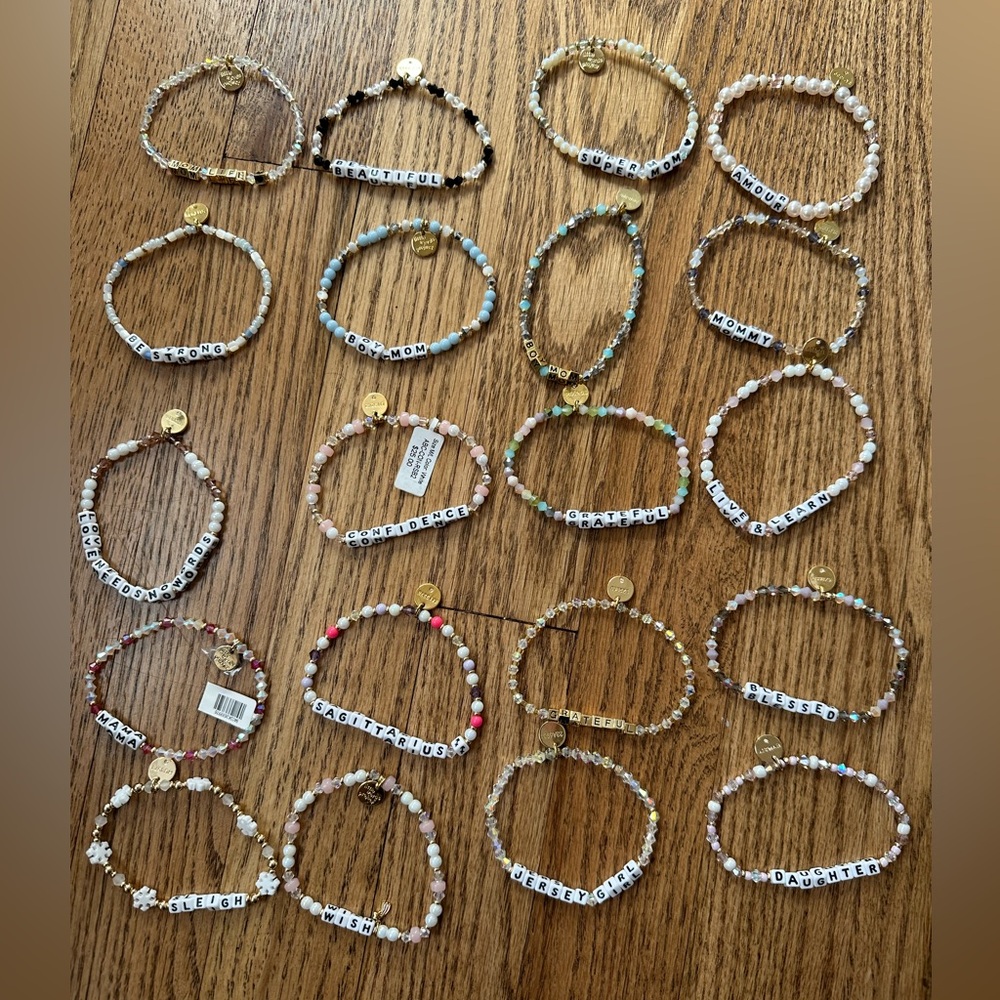 Little words project bracelets